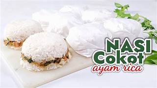 Nasi Cokot Ayam Rica